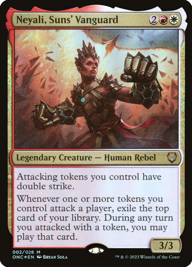 Neyali, Suns' Vanguard - Phyrexia: All Will Be One Commander (ONC)