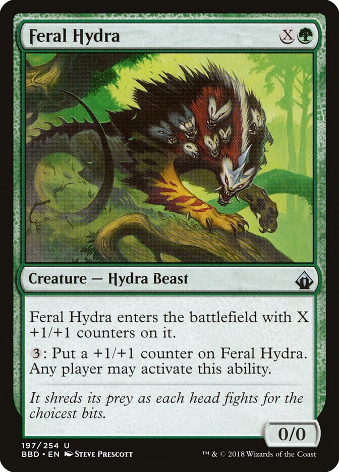 Feral Hydra - Battlebond (BBD)