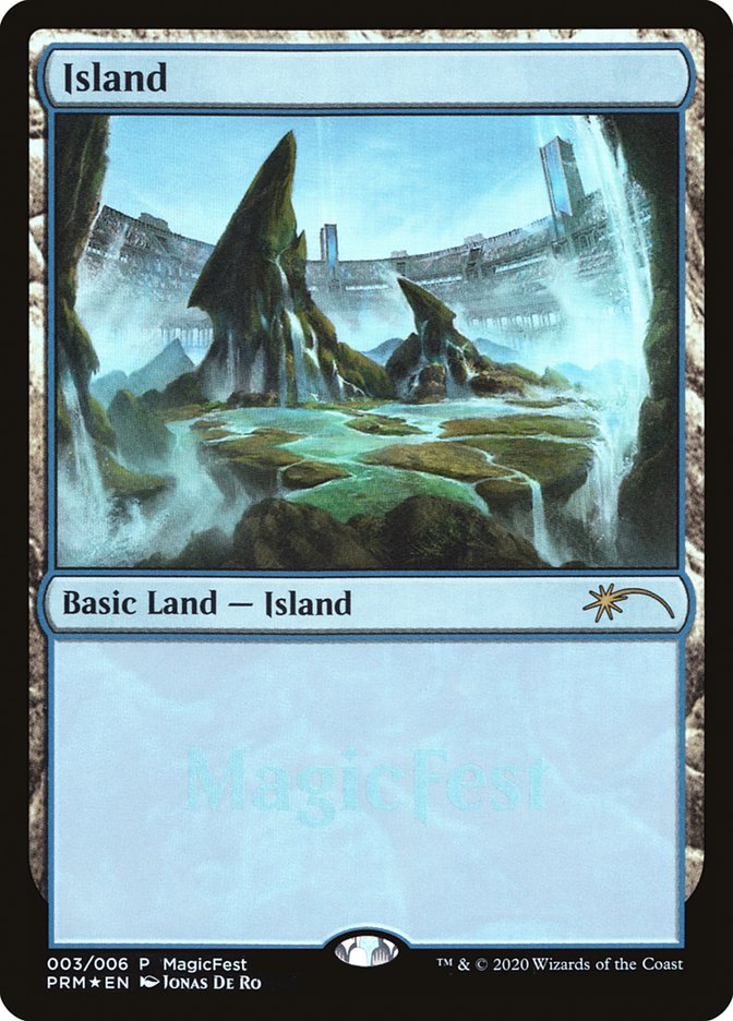 Island - [Foil, Promo] MagicFest 2020 (PF20)