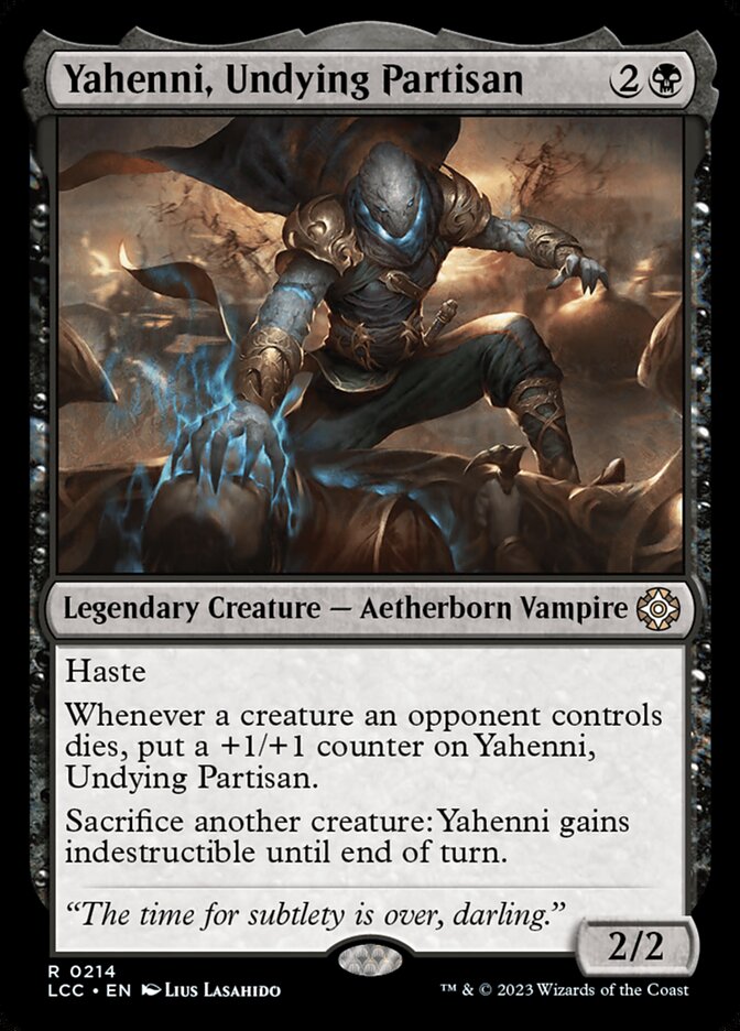 Yahenni, Undying Partisan - Lost Caverns of Ixalan Commander (LCC)