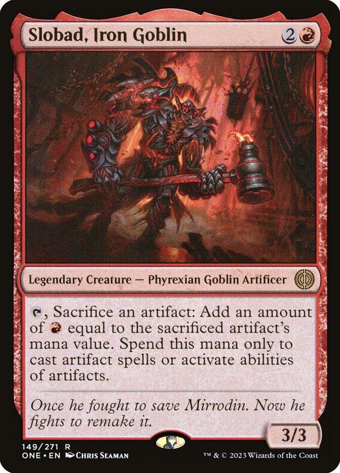 Slobad, Iron Goblin - [Foil] Phyrexia: All Will Be One (ONE)