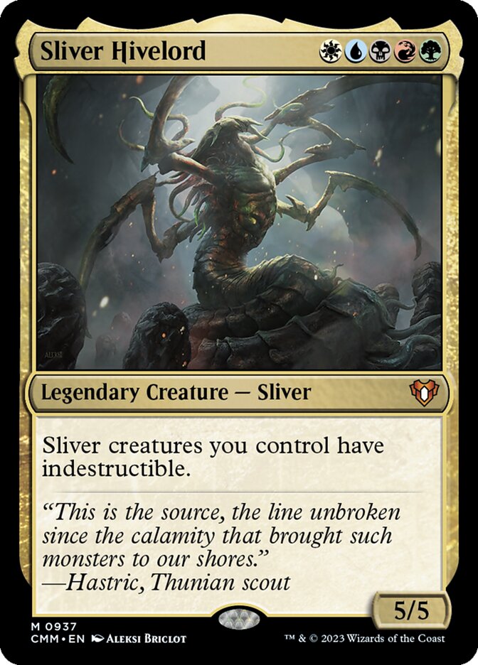 Sliver Hivelord - Commander Masters (CMM)