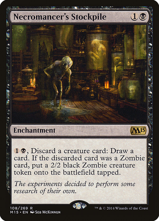 Necromancer's Stockpile - [Foil] Magic 2015 (M15)