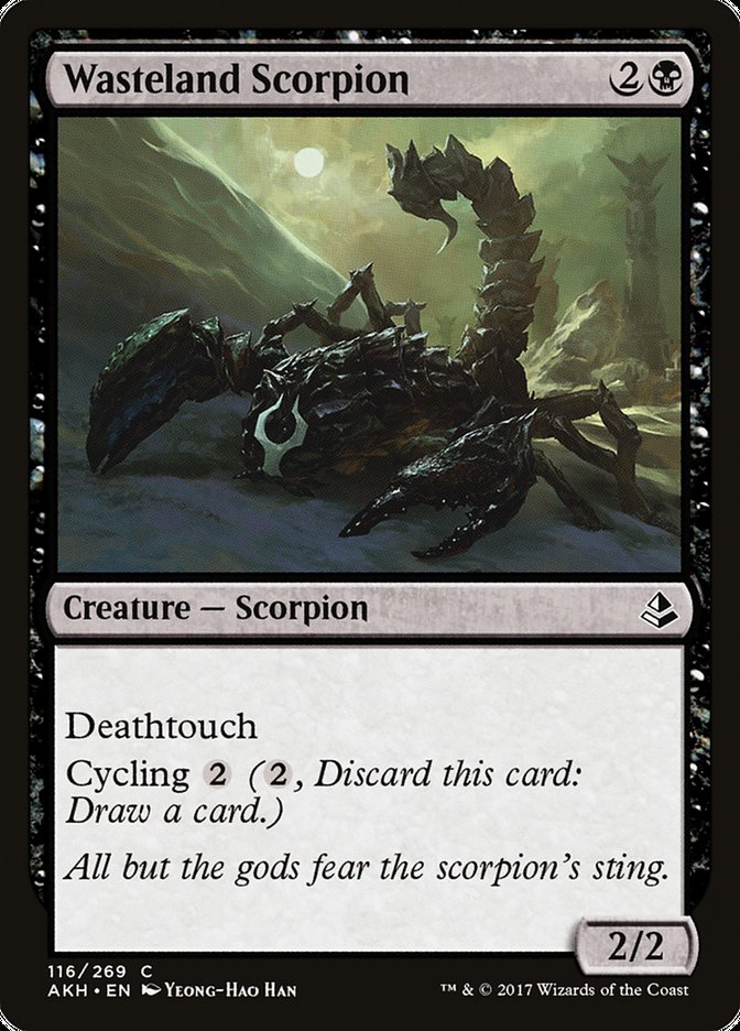 Wasteland Scorpion - [Foil] Amonkhet (AKH)