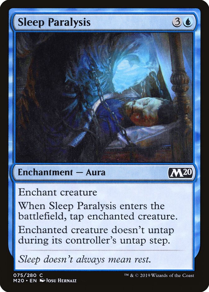 Sleep Paralysis - [Foil] Core Set 2020 (M20)