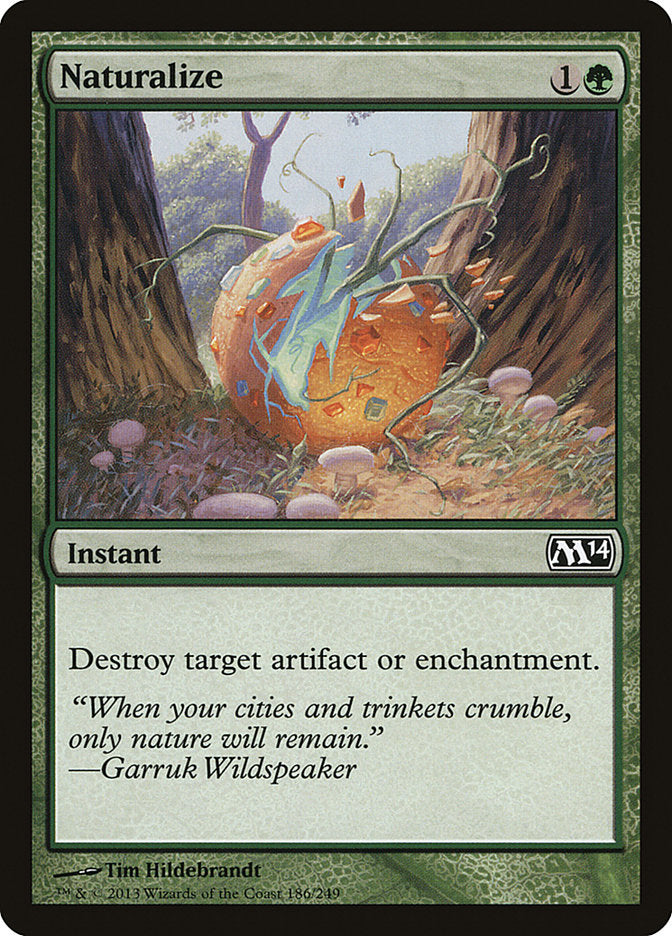 Naturalize - [Foil] Magic 2014 (M14)