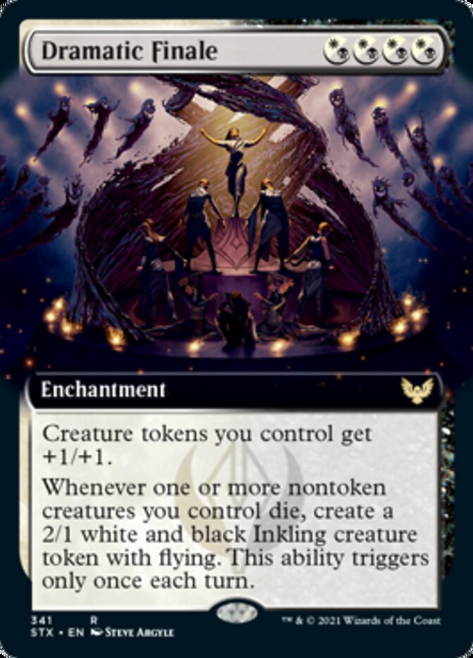 Dramatic Finale - [Foil, Extended Art] Strixhaven: School of Mages (STX)