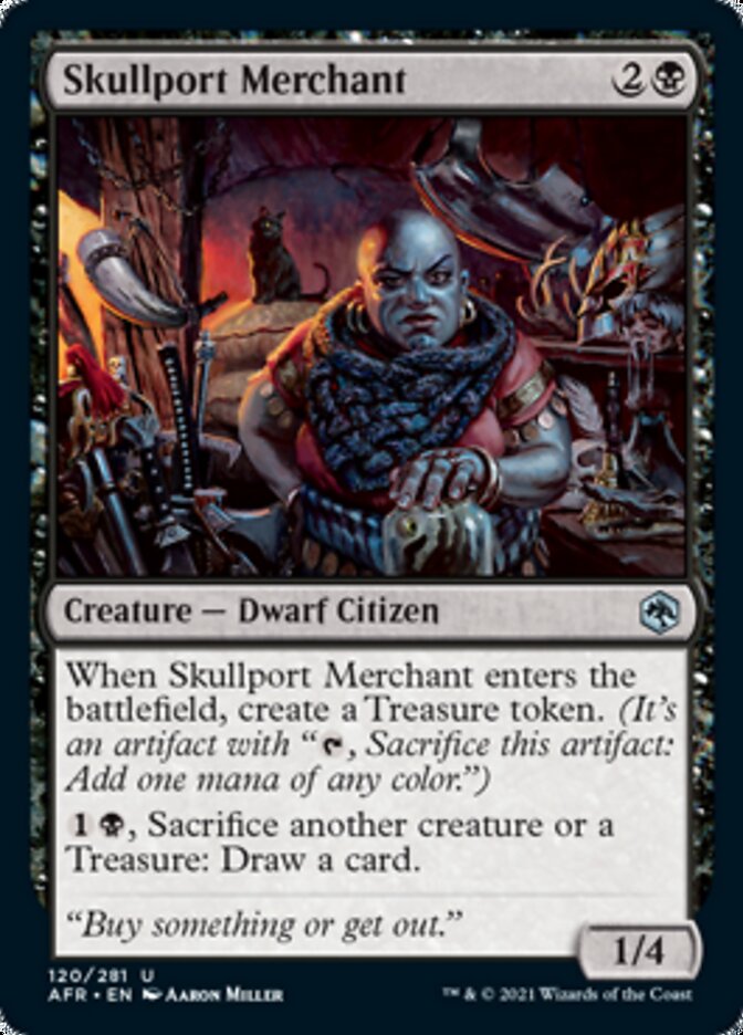 Skullport Merchant - [Foil] Adventures in the Forgotten Realms (AFR)