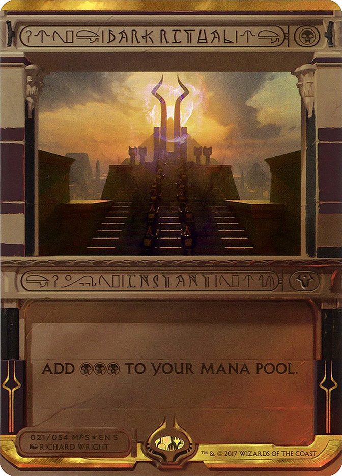 Dark Ritual - [Foil] Amonkhet Invocations (MP2)