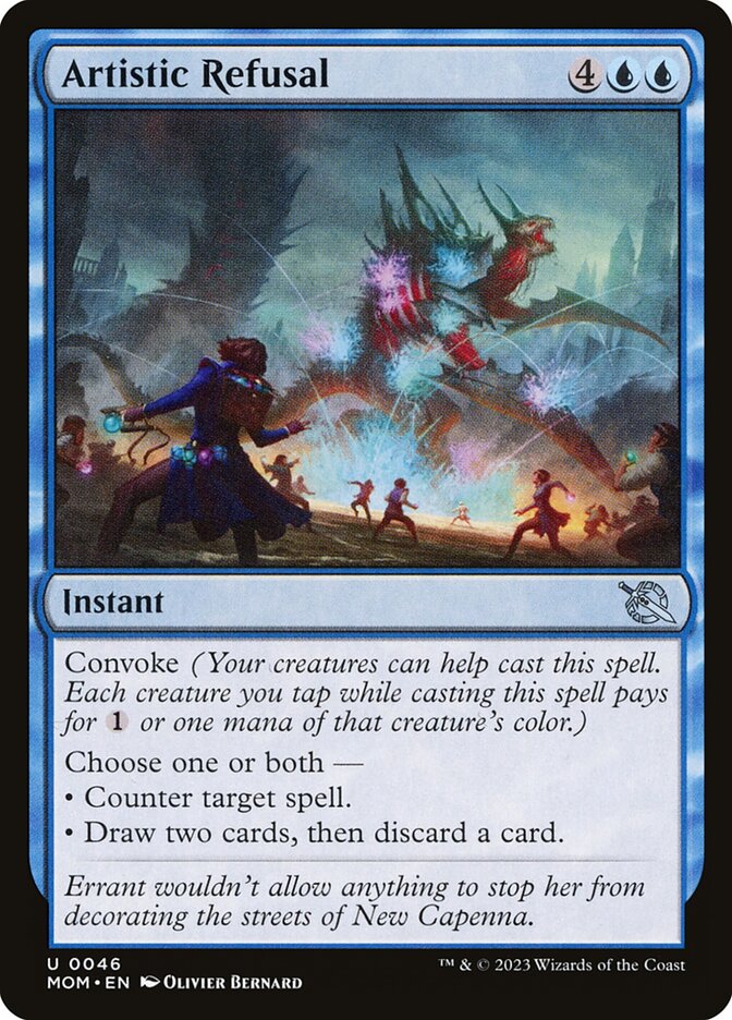 Artistic Refusal - [Foil] March of the Machine (MOM)