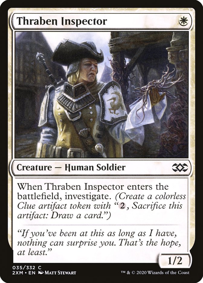 Thraben Inspector - [Foil] Double Masters (2XM)
