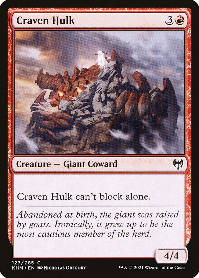 Craven Hulk - [Foil] Kaldheim (KHM)