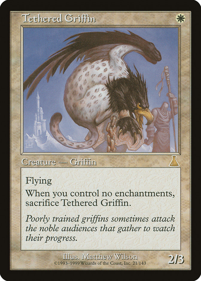 Tethered Griffin - [Foil] Urza's Destiny (UDS)