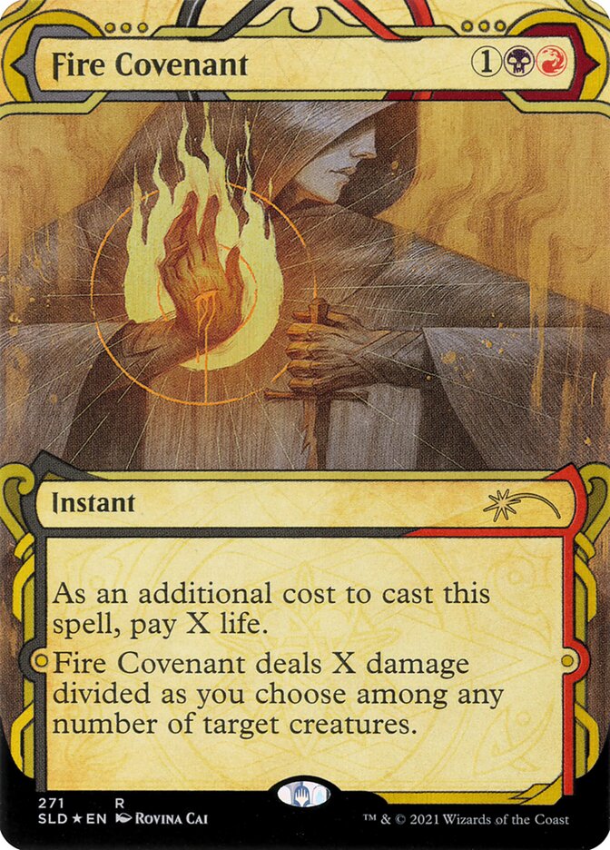 Fire Covenant (271) - [Foil, Showcase] Secret Lair Drop (SLD)
