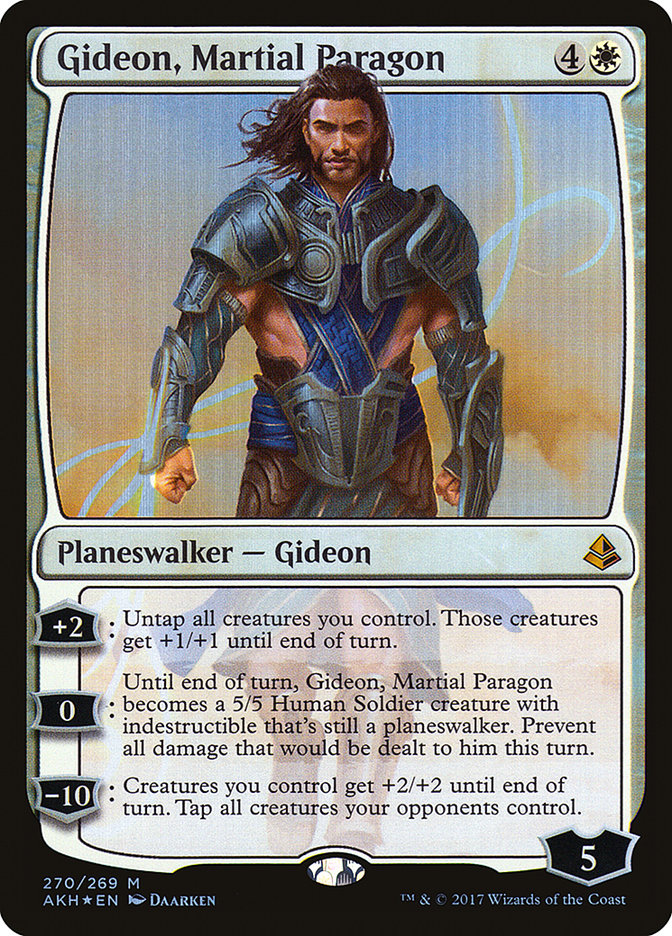 Gideon, Martial Paragon - [Foil] Amonkhet (AKH)
