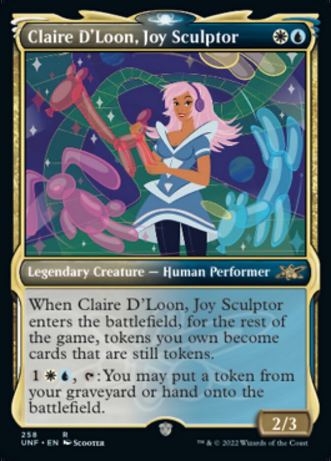 Claire D'Loon, Joy Sculptor - [Showcase] Unfinity (UNF)
