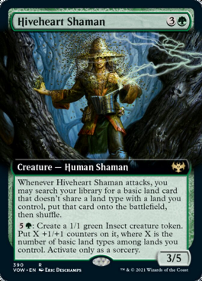 Hiveheart Shaman - [Extended Art] Innistrad: Crimson Vow (VOW)