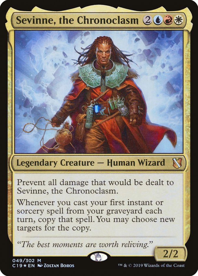 Sevinne, the Chronoclasm - [Foil] Commander 2019 (C19)