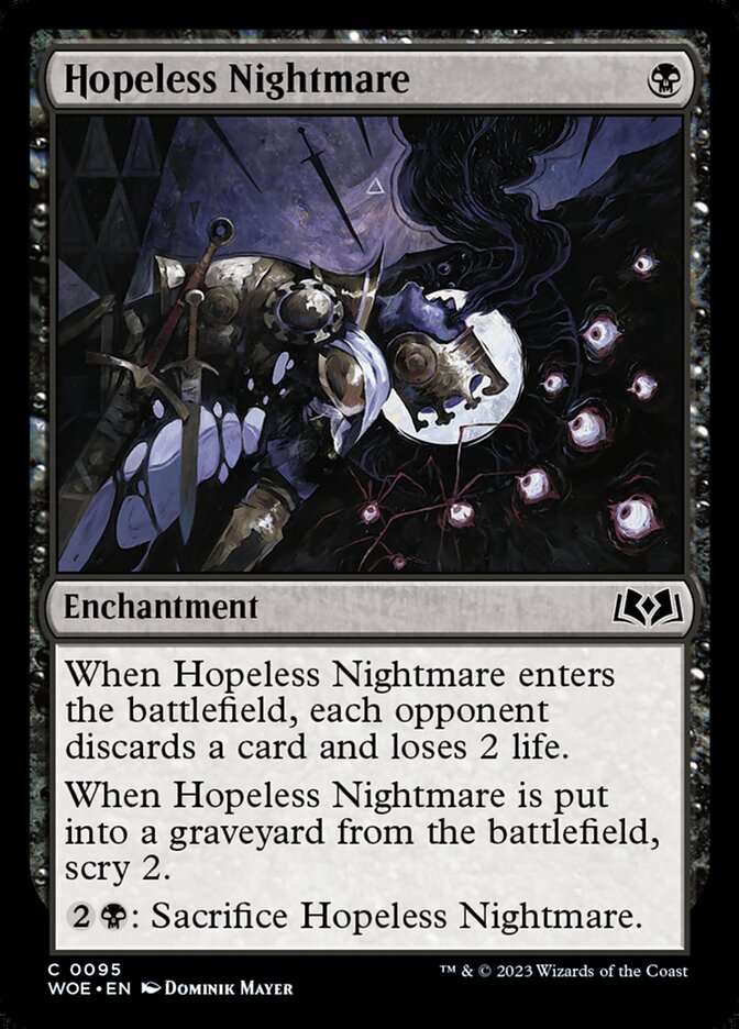 Hopeless Nightmare - [Foil] Wilds of Eldraine (WOE)
