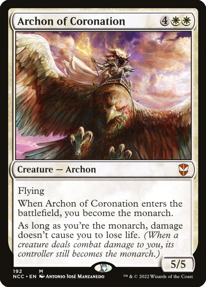 Archon of Coronation - [Foil] New Capenna Commander (NCC)