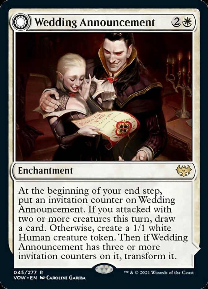 Wedding Announcement // Wedding Festivity - [Foil] Innistrad: Crimson Vow (VOW)