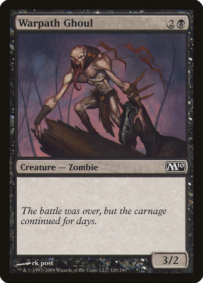Warpath Ghoul - [Foil] Magic 2010 (M10)