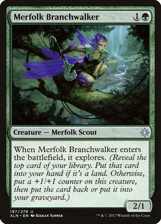 Merfolk Branchwalker - [Foil] Ixalan (XLN)