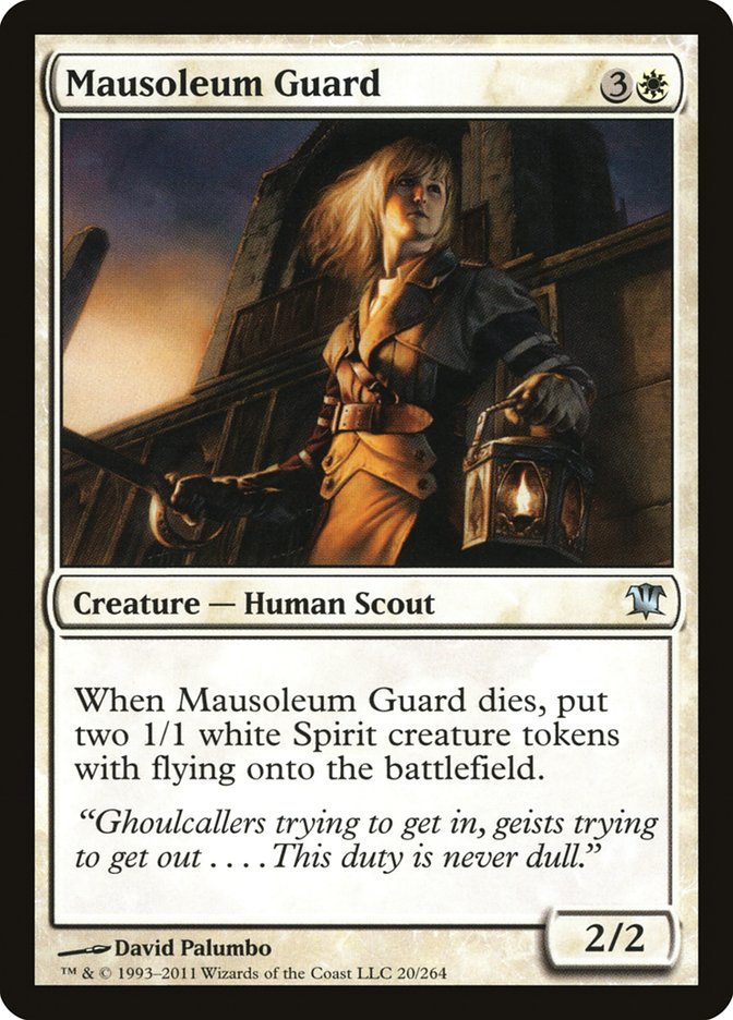 Mausoleum Guard - [Foil] Innistrad (ISD)