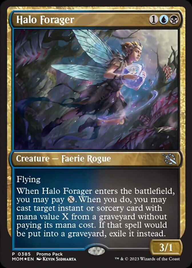 Halo Forager - [Foil, Promo] March of the Machine (MOM)