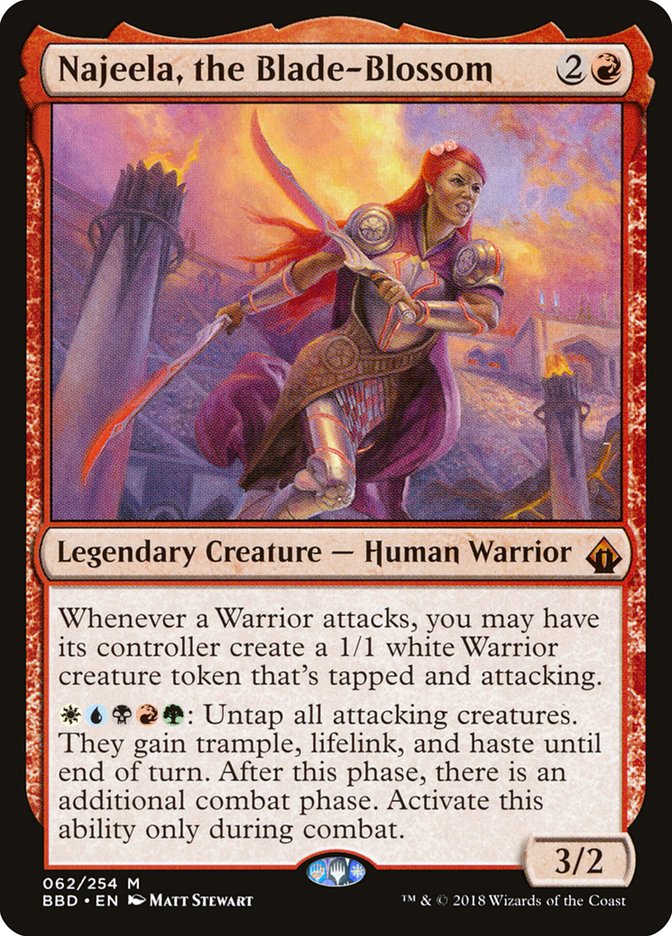 Najeela, the Blade-Blossom - [Foil] Battlebond (BBD)