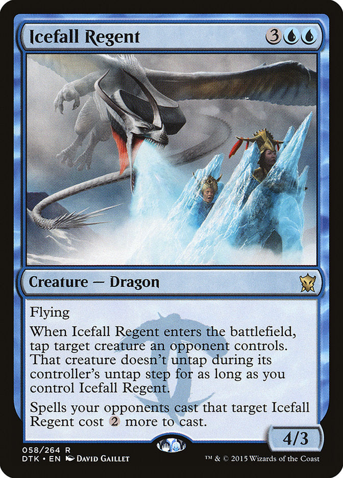 Icefall Regent - [Foil] Dragons of Tarkir (DTK)