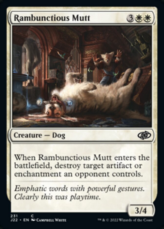 Rambunctious Mutt - Jumpstart 2022 (J22)