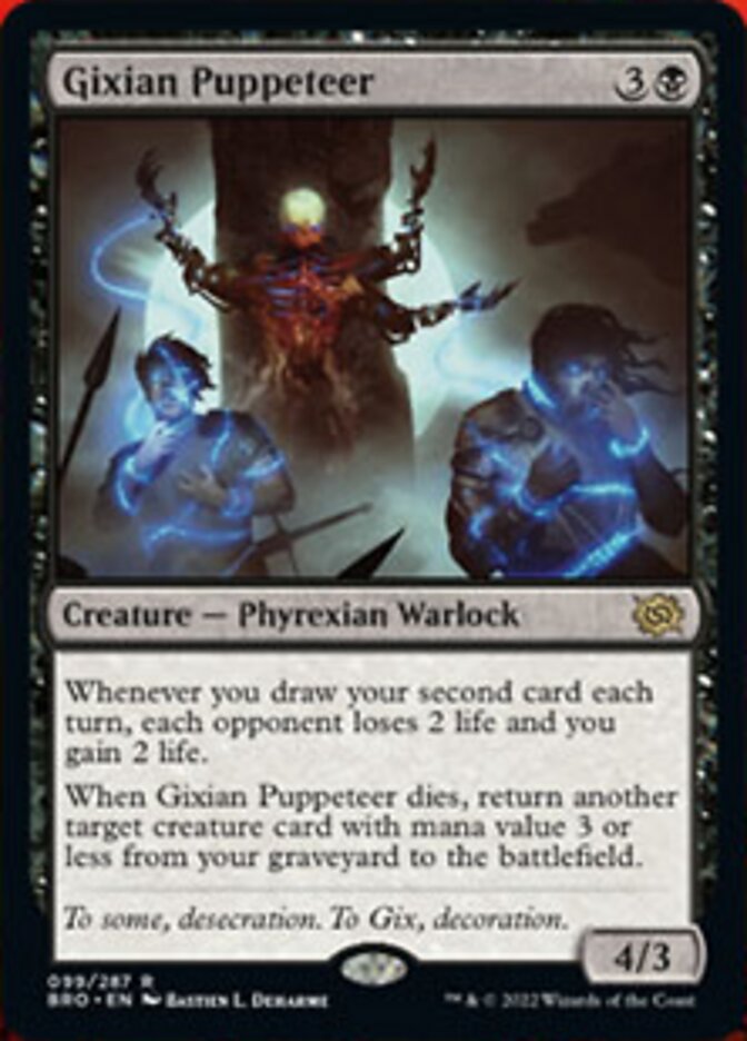 Gixian Puppeteer - [Foil] The Brothers' War (BRO)
