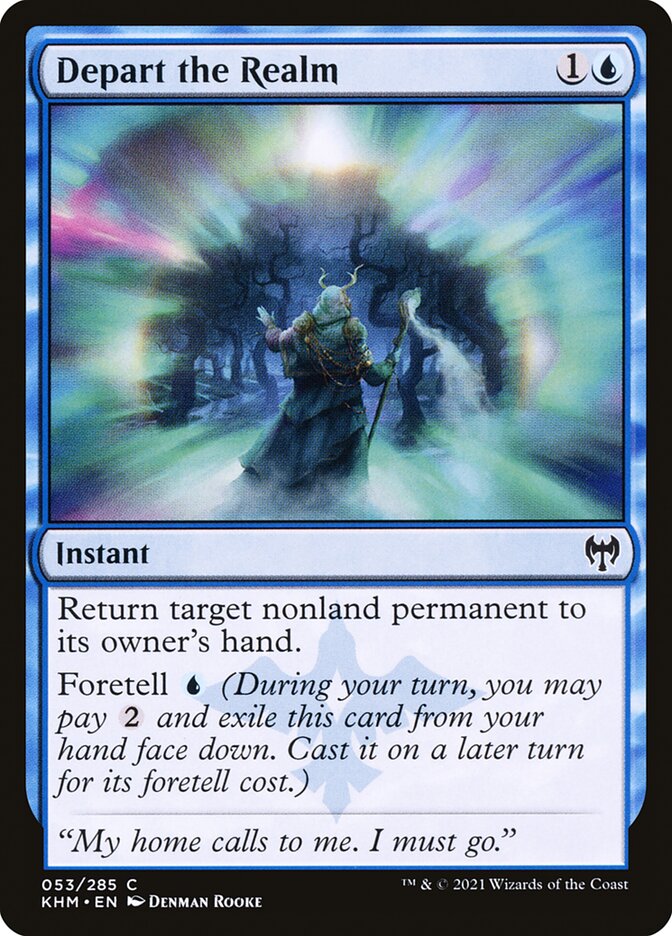 Depart the Realm - [Foil] Kaldheim (KHM)