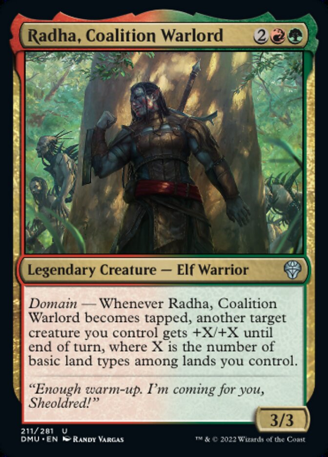 Radha, Coalition Warlord - [Foil] Dominaria United (DMU)