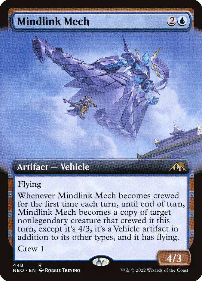 Mindlink Mech - [Extended Art] Kamigawa: Neon Dynasty (NEO)