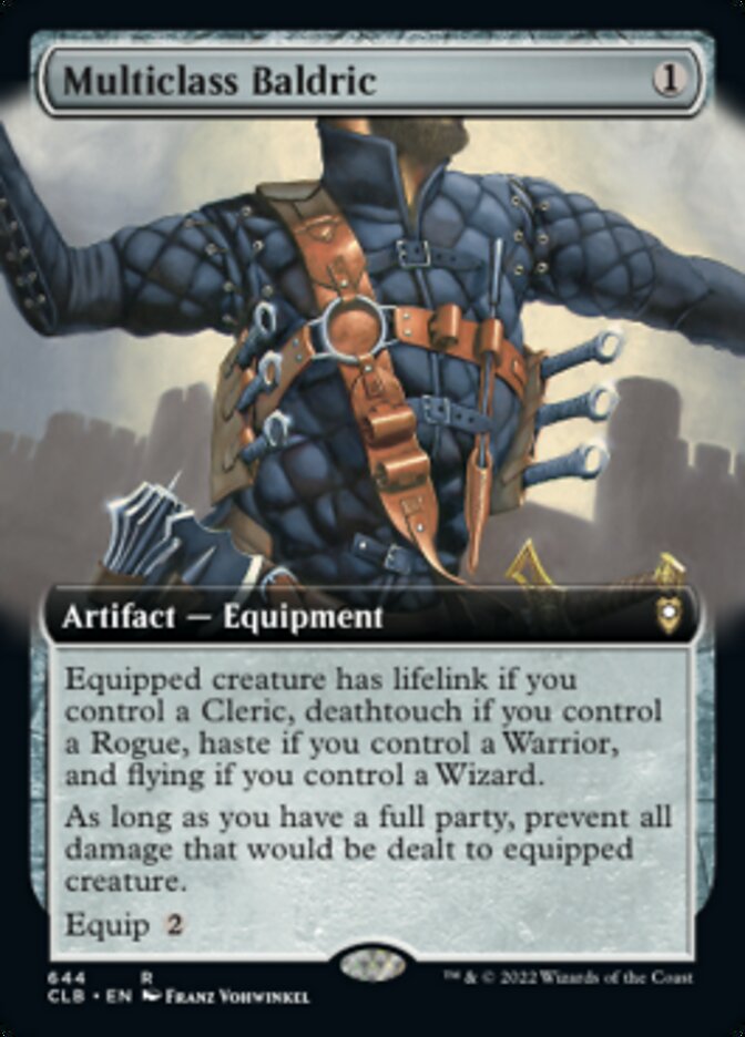 Multiclass Baldric - [Extended Art] Commander Legends: Battle for Baldur's Gate (CLB)