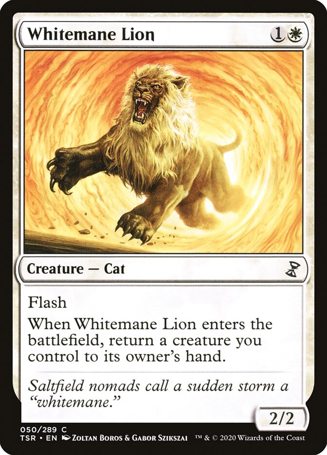 Whitemane Lion - [Foil] Time Spiral Remastered (TSR)