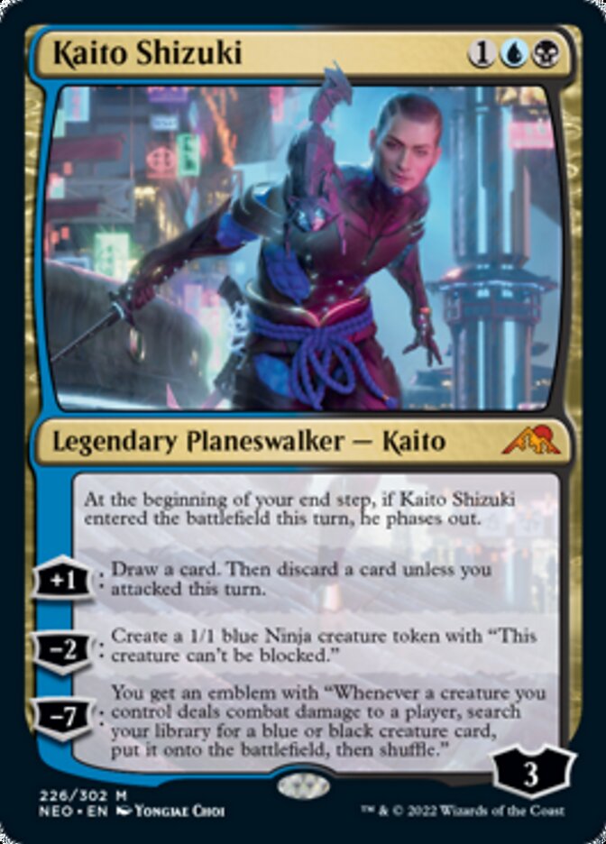 Kaito Shizuki - [Foil] Kamigawa: Neon Dynasty (NEO)