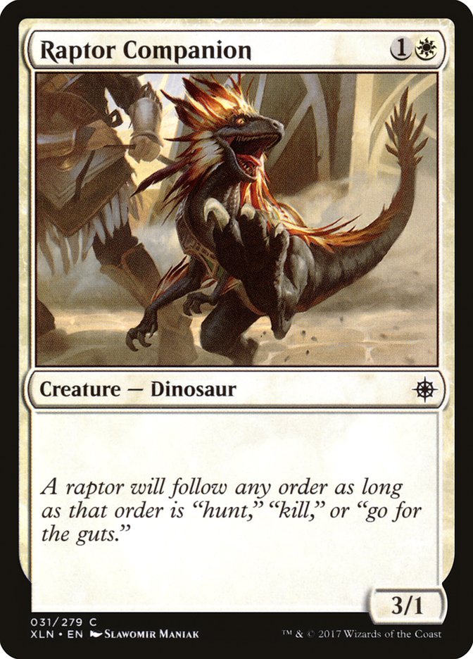Raptor Companion - [Foil] Ixalan (XLN)