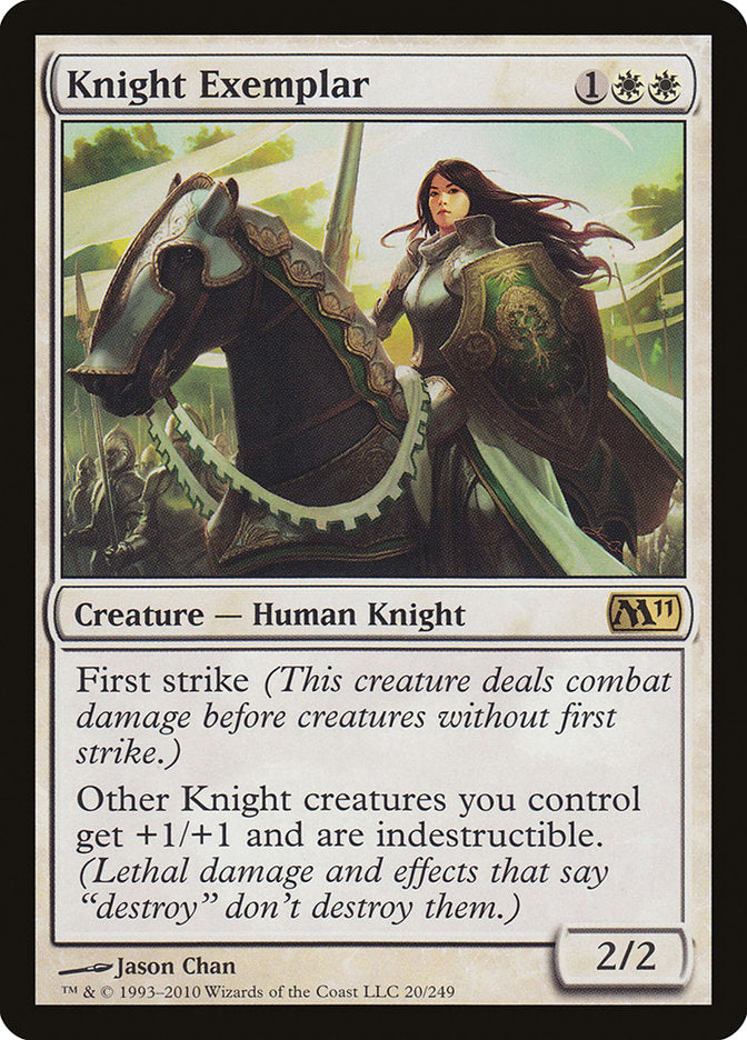 Knight Exemplar - [Foil] Magic 2011 (M11)