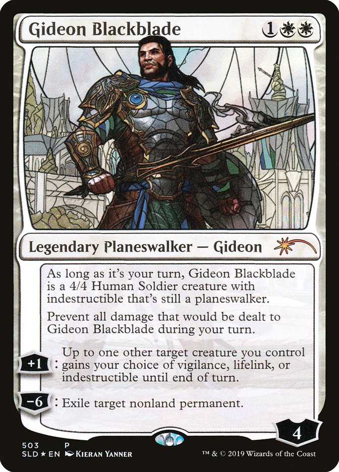 Gideon Blackblade (503) - [Foil] Secret Lair Drop (SLD)