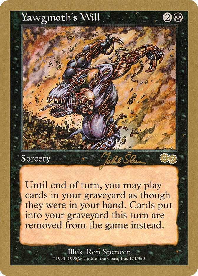 Yawgmoth's Will - [Retro Frame] World Championship Decks 1999 (WC99)