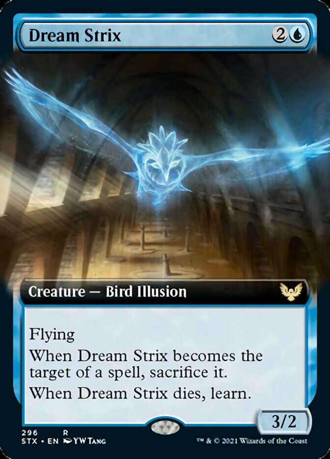 Dream Strix - [Foil, Extended Art] Strixhaven: School of Mages (STX)