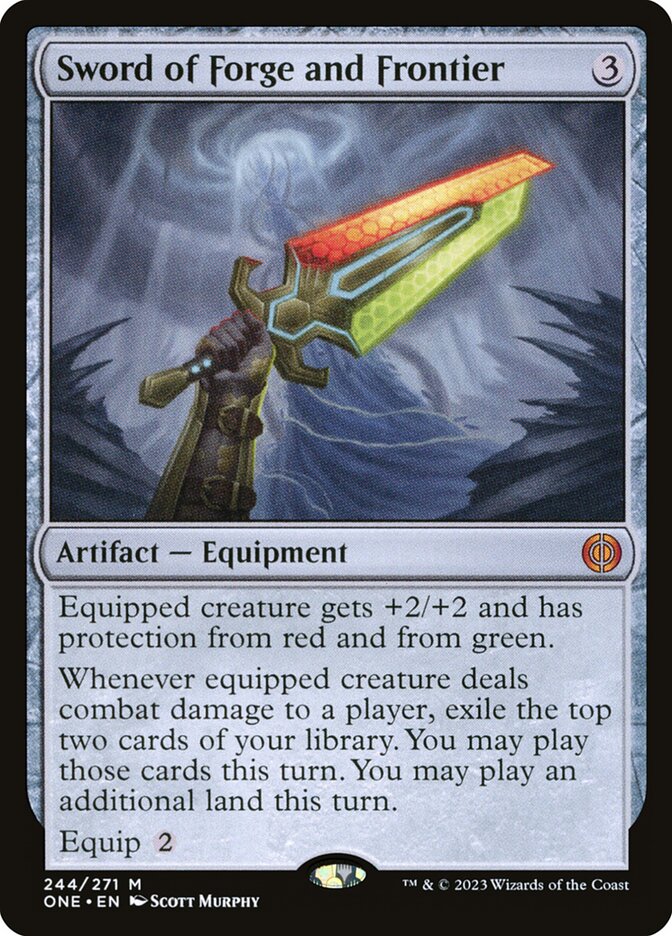 Sword of Forge and Frontier - [Foil] Phyrexia: All Will Be One (ONE)