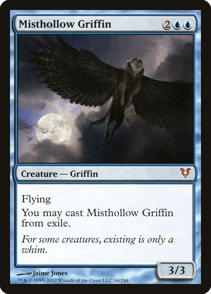 Misthollow Griffin - [Foil] Avacyn Restored (AVR)