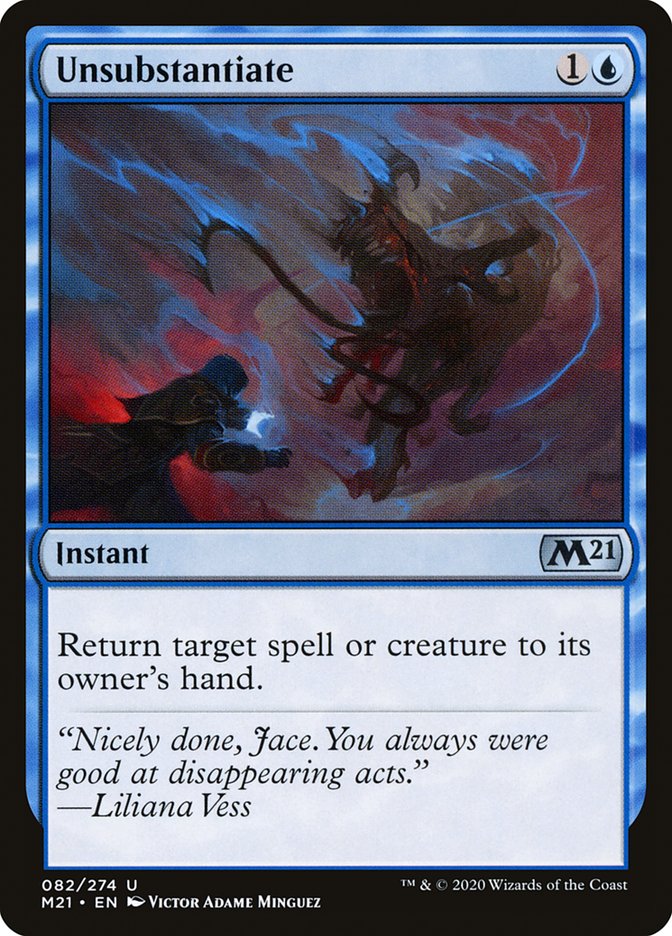 Unsubstantiate - [Foil] Core Set 2021 (M21)
