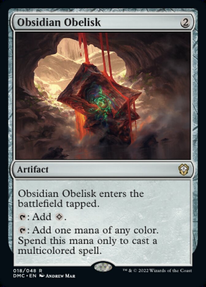 Obsidian Obelisk - [Foil] Dominaria United Commander (DMC)