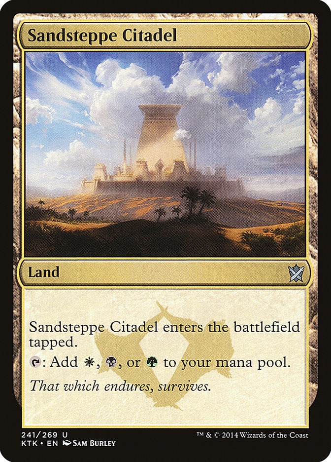 Sandsteppe Citadel - [Foil] Khans of Tarkir (KTK)