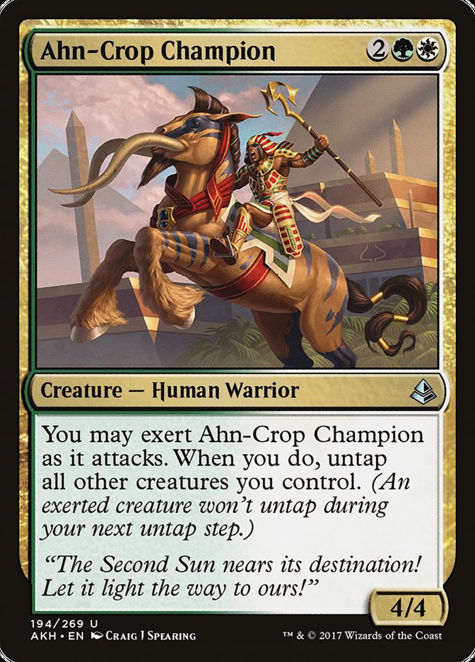 Ahn-Crop Champion - [Foil] Amonkhet (AKH)